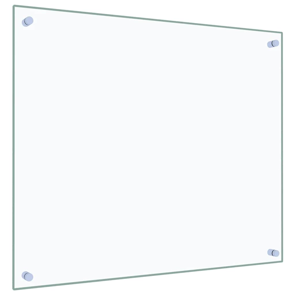 Kitchen Backsplashes 2 pcs Transparent 70x60 cm Tempered Glass