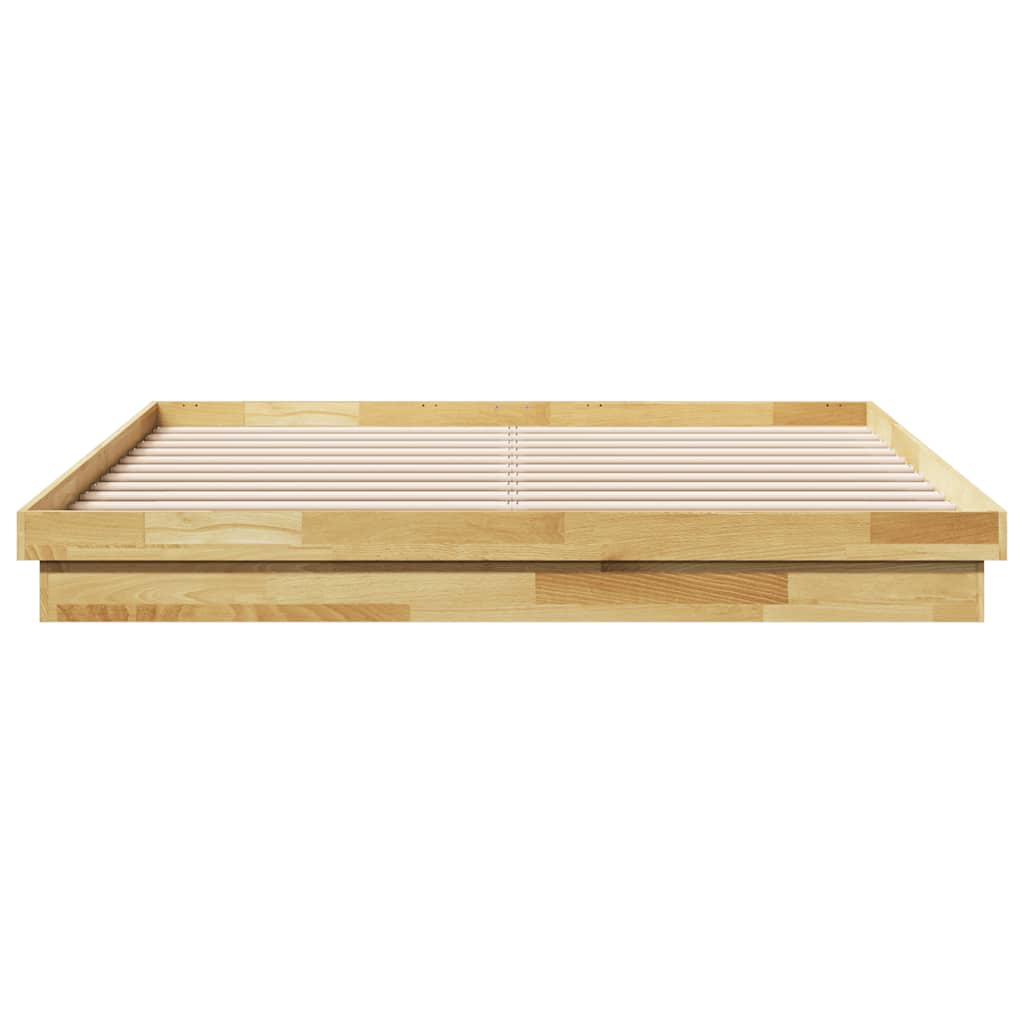 Bed Frame without Mattress 180x200 cm Super King Solid Wood Oak