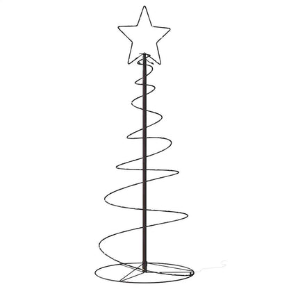 LED Christmas Tree 80 LEDs Warm White 120 cm