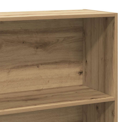 Book Cabinet Artisian Oak 80x30x189 cm Engineered Wood