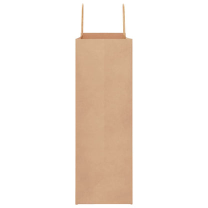 Paper Bags 50 pcs with Handles Brown 45x17x48 cm