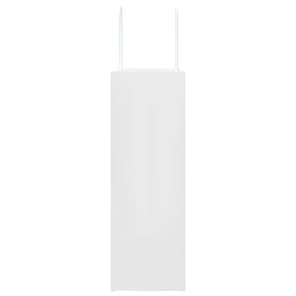 Paper Bags 50 pcs with Handles White 26x12x35 cm