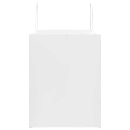 Paper Bags 50 pcs with Handles White 32x22x28 cm