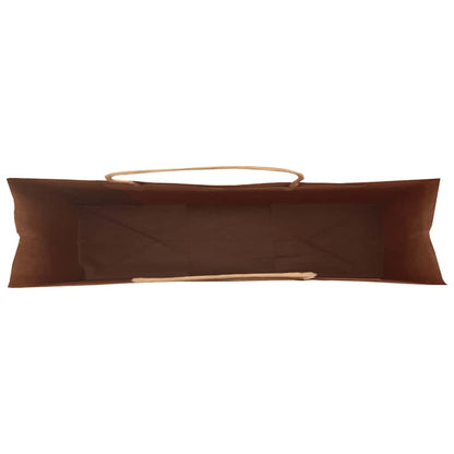 Paper Bags 250 pcs with Handles Black 54x15x49 cm