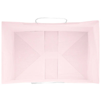 Paper Bags 50 pcs with Handles Pink 32x22x24 cm