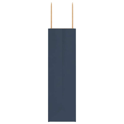 Paper Bags 50 pcs with Handles Blue 21x11x36 cm