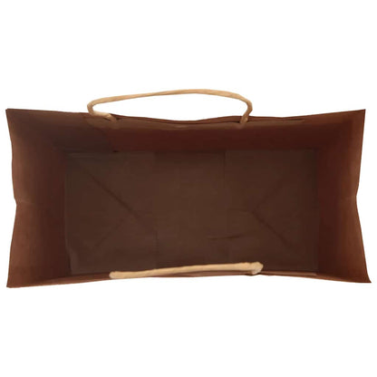 Paper Bags 50 pcs with Handles Blue 32x17x44 cm