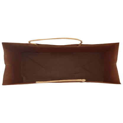 Paper Bags 250 pcs with Handles Blue 45x17x48 cm