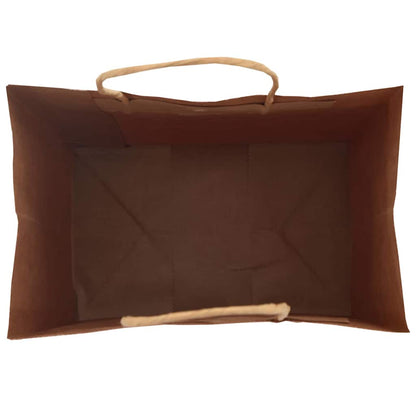 Paper Bags 250 pcs with Handles Green 32x22x28 cm