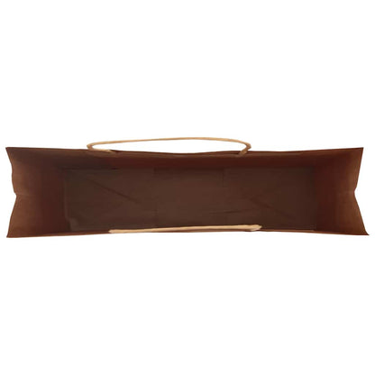 Paper Bags 250 pcs with Handles Green 54x15x49 cm