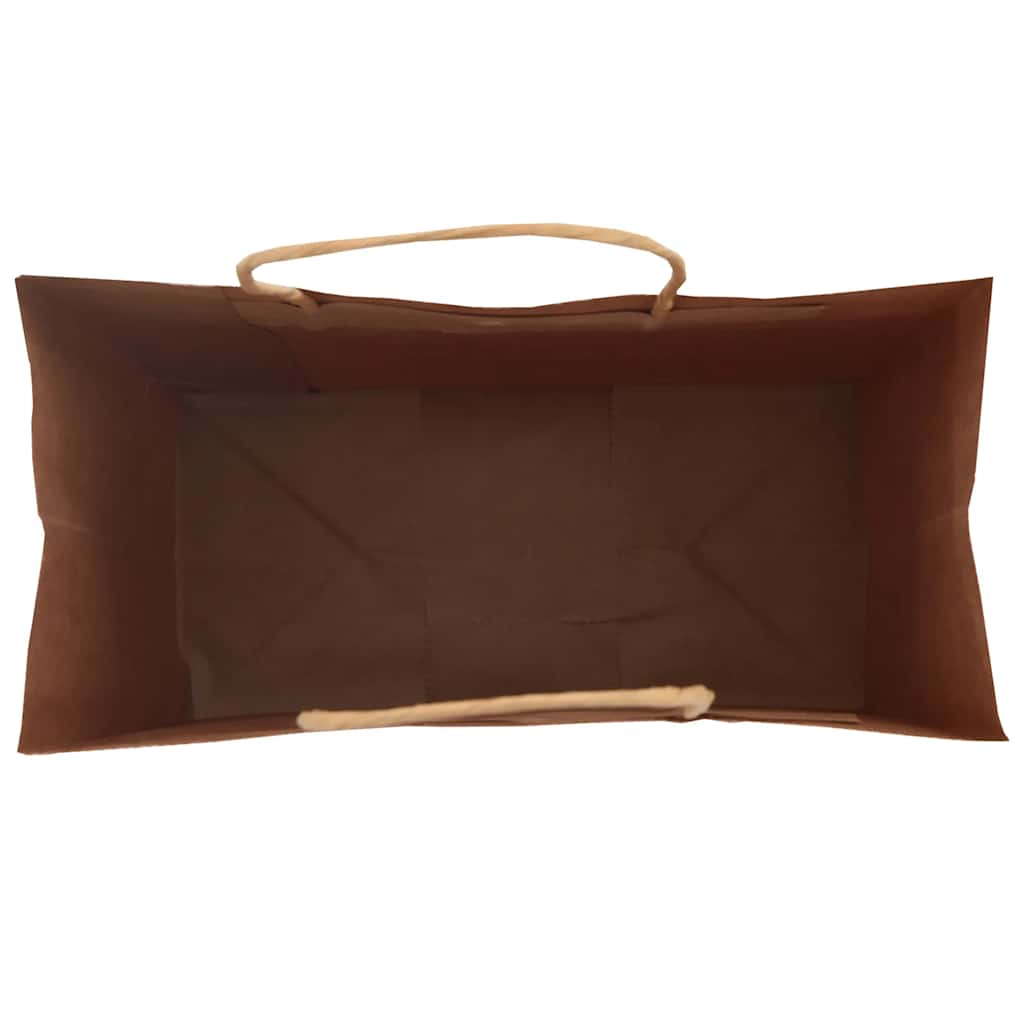 Paper Bags 50 pcs with Handles Red 21x11x31 cm