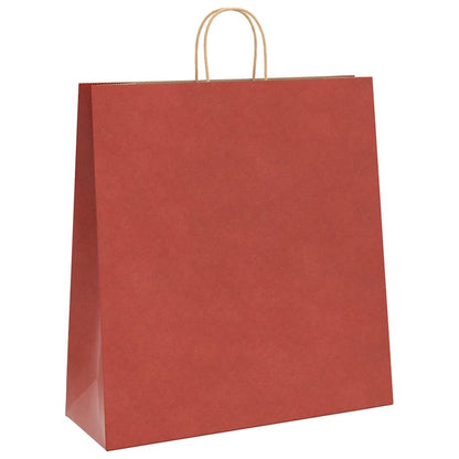 Paper Bags 50 pcs with Handles Red 45x17x48 cm