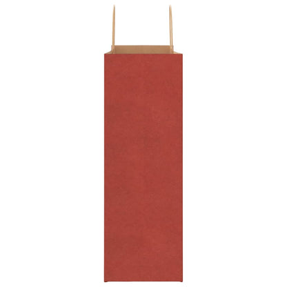 Paper Bags 50 pcs with Handles Red 45x17x48 cm