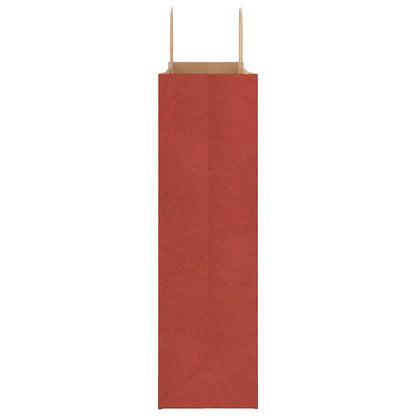 Paper Bags 50 pcs with Handles Red 54x15x49 cm