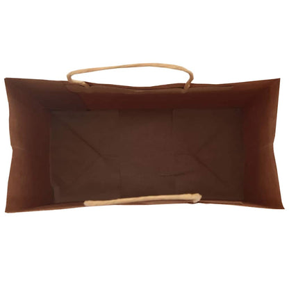Paper Bags 250 pcs with Handles Red 21x11x31 cm