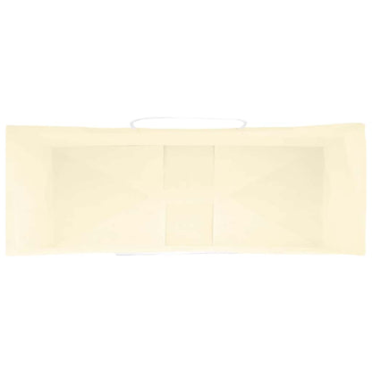 Paper Bags 50 pcs with Handles Yellow 45x17x48 cm