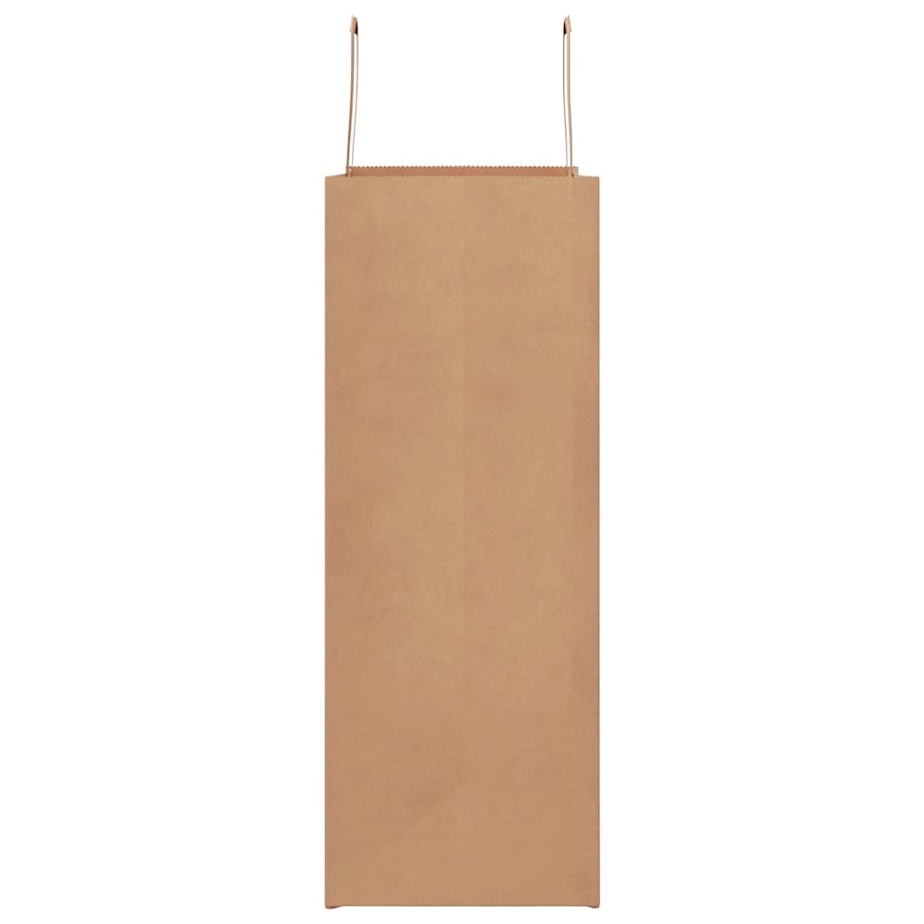 Paper Bags 50 pcs with Handles Brown 32x17x44 cm