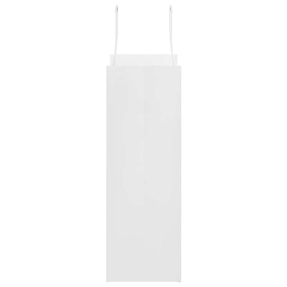 Paper Bags 50 pcs with Handles White 21x11x31 cm
