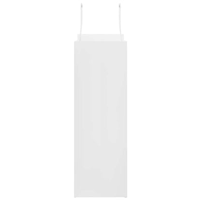 Paper Bags 50 pcs with Handles White 26x12x35 cm