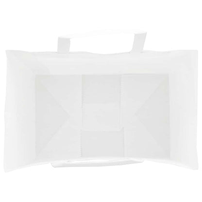 Paper Bags 50 pcs with Handles White 26x17x25 cm