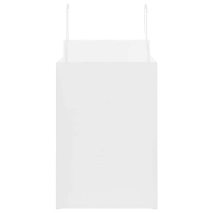 Paper Bags 50 pcs with Handles White 32x17x25 cm