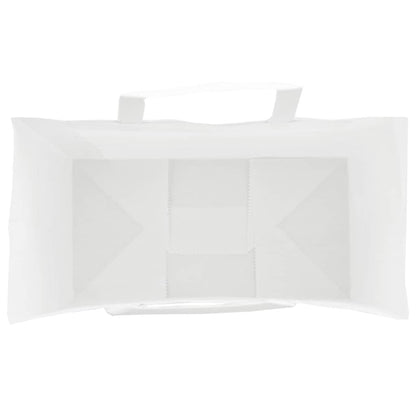 Paper Bags 50 pcs with Handles White 32x17x25 cm