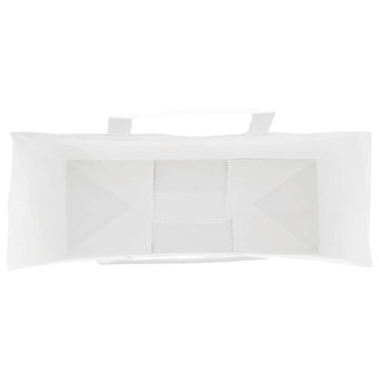 Paper Bags 50 pcs with Handles White 45x17x48 cm