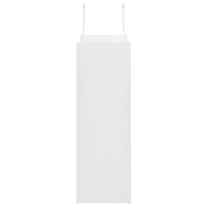 Paper Bags 250 pcs with Handles White 26x12x35 cm