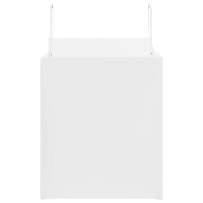 Paper Bags 250 pcs with Handles White 32x22x24 cm