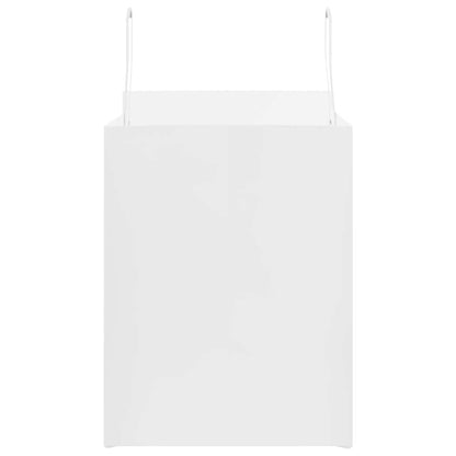 Paper Bags 250 pcs with Handles White 32x22x28 cm