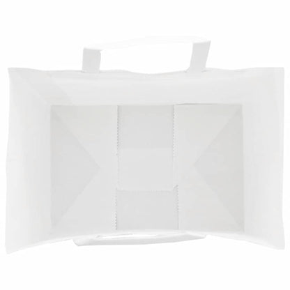Paper Bags 250 pcs with Handles White 32x22x28 cm