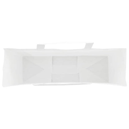 Paper Bags 250 pcs with Handles White 54x15x49 cm