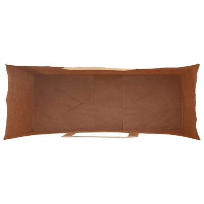 Paper Bags 50 pcs with Handles Black 32x12x42 cm