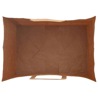 Paper Bags 250 pcs with Handles Black 32x22x24 cm