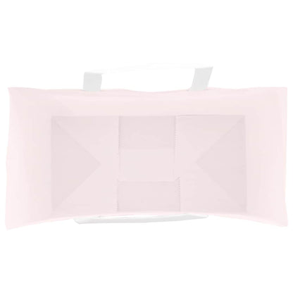 Paper Bags 50 pcs with Handles Pink 21x11x31 cm