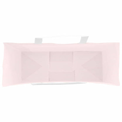 Paper Bags 50 pcs with Handles Pink 32x12x42 cm