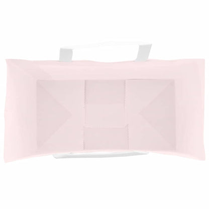Paper Bags 50 pcs with Handles Pink 32x17x25 cm