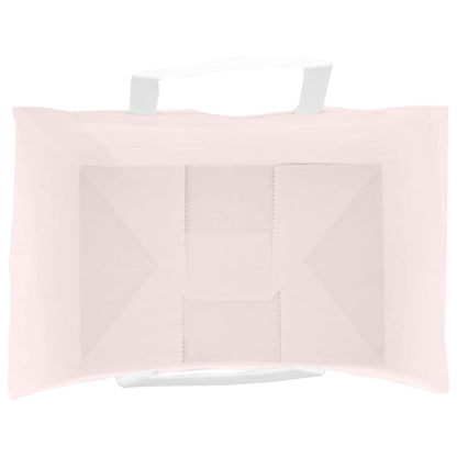 Paper Bags 50 pcs with Handles Pink 32x22x28 cm