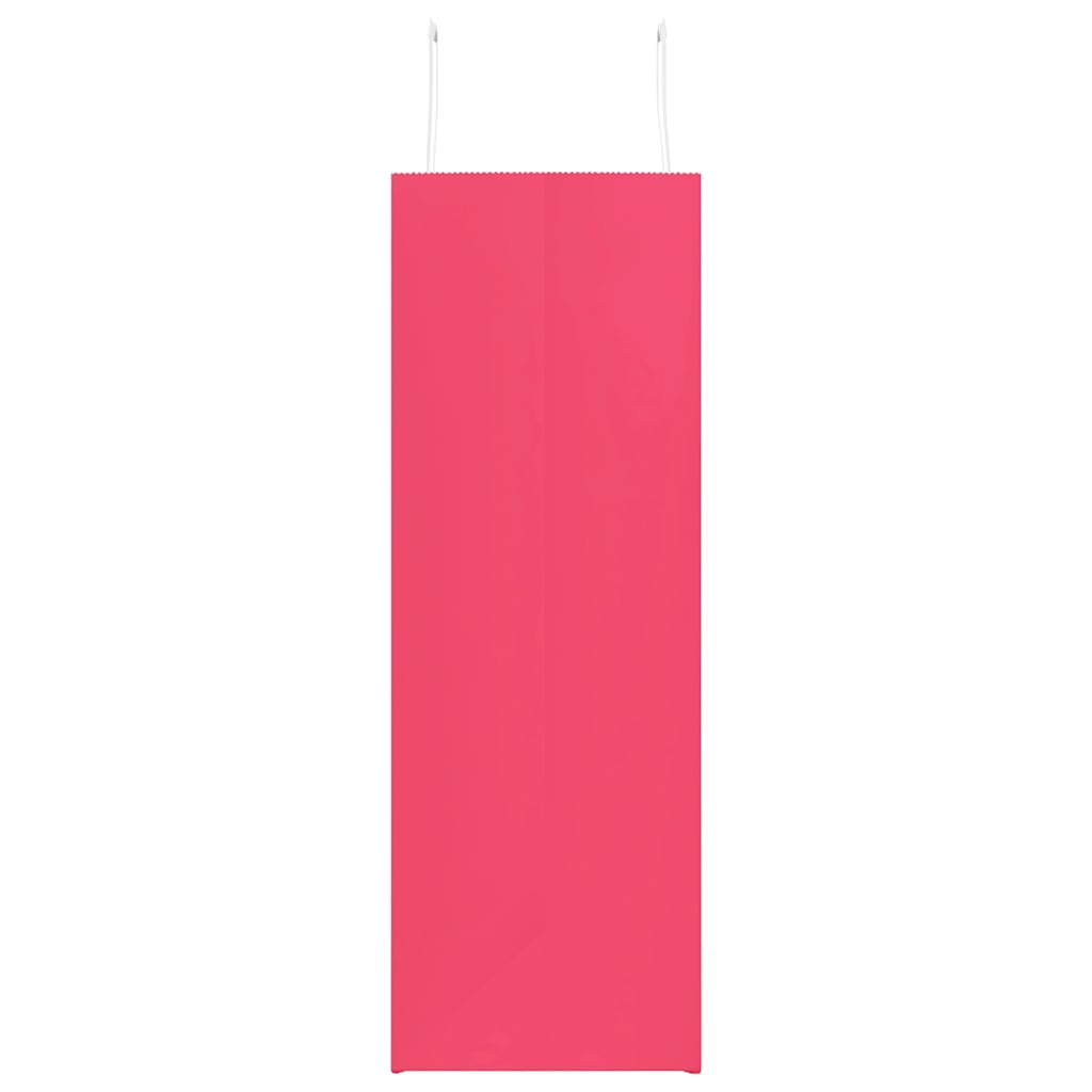 Paper Bags 250 pcs with Handles Pink 45x17x48 cm