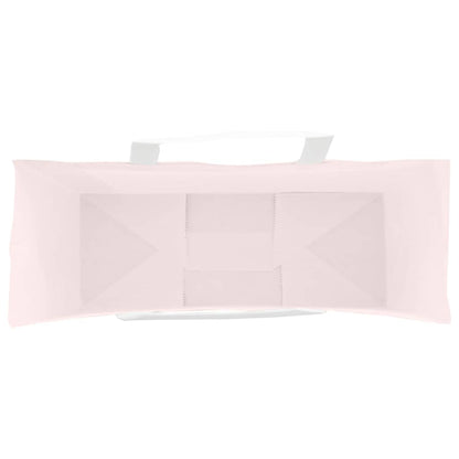 Paper Bags 250 pcs with Handles Pink 45x17x48 cm