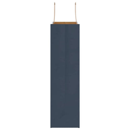 Paper Bags 50 pcs with Handles Blue 32x12x42 cm