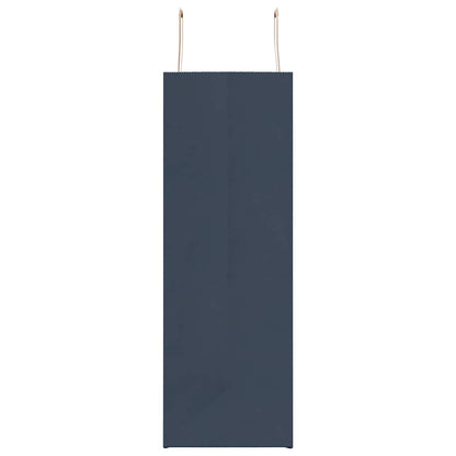 Paper Bags 250 pcs with Handles Blue 45x17x48 cm