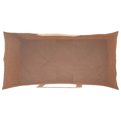 Paper Bags 50 pcs with Handles Red 18x8x22 cm