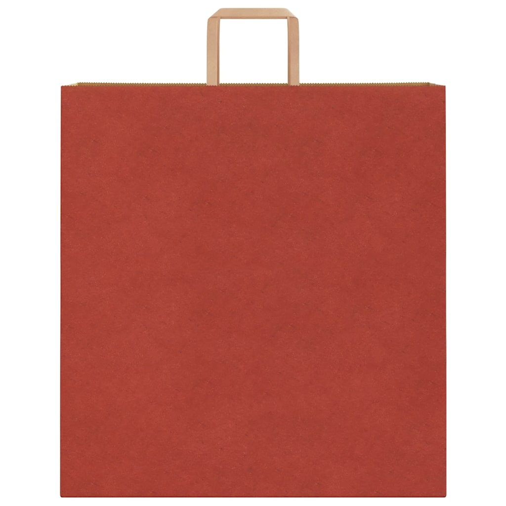 Paper Bags 50 pcs with Handles Red 45x17x48 cm
