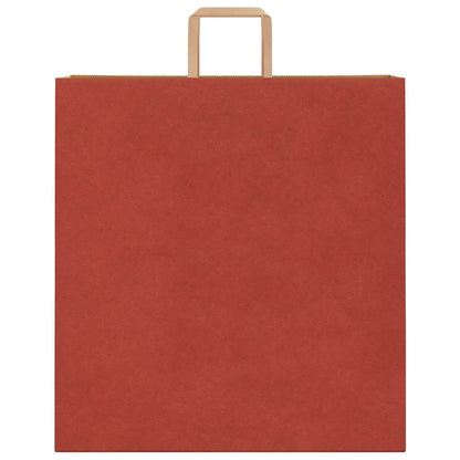 Paper Bags 50 pcs with Handles Red 45x17x48 cm