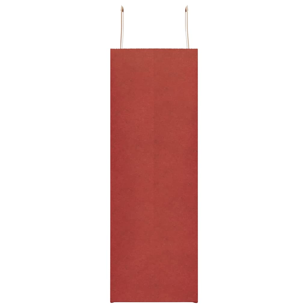 Paper Bags 50 pcs with Handles Red 45x17x48 cm