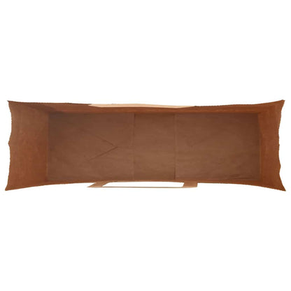 Paper Bags 50 pcs with Handles Red 54x15x49 cm