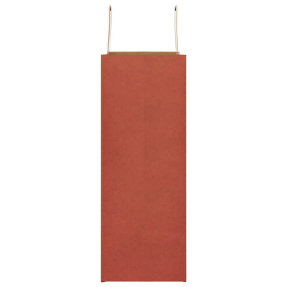 Paper Bags 250 pcs with Handles Red 32x17x44 cm