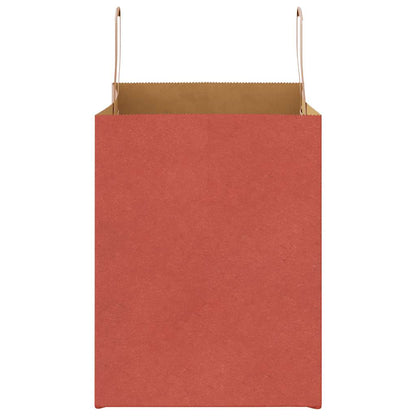 Paper Bags 250 pcs with Handles Red 32x22x28 cm
