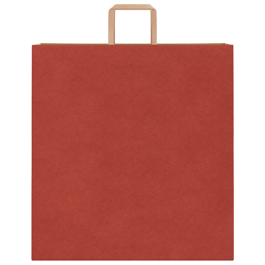Paper Bags 250 pcs with Handles Red 45x17x48 cm